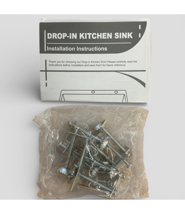 49831 Stainless Steel Single Bowl Kitchen Sink With Drain