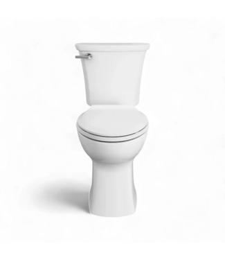 49843 White Elongated Chair height 2 -Piece Toilet