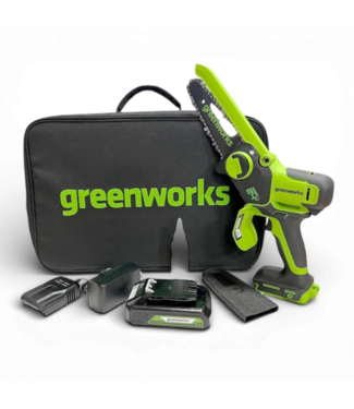 49850 24 Volt Chainsaw With Battery And Charger