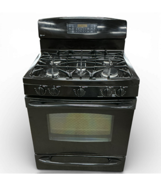 49851 Black Freestanding Gas Range 30"