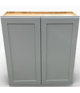 49856  Gray 30"W Wall Cabinet
