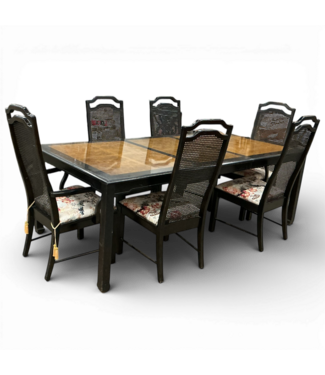 49858 7 Piece Extendable Dining Table And Chairs