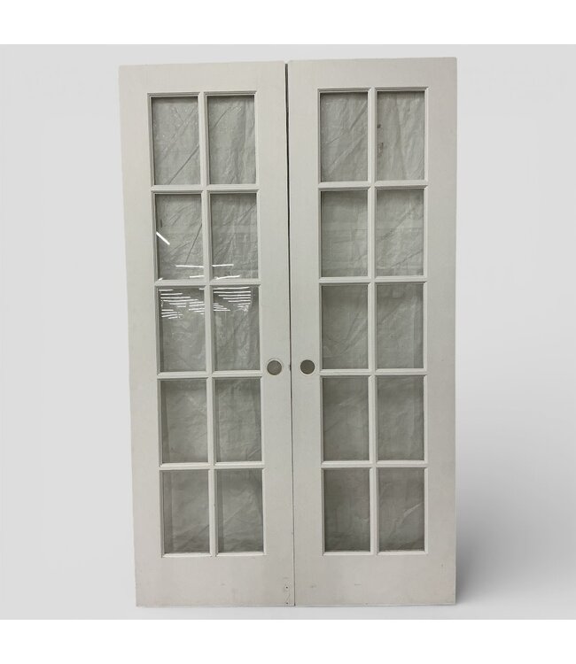 49867 10 Lite French Interior Double Doors 48" x 80"