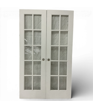 49867 10 Lite French Interior Double Doors 48" x 80"