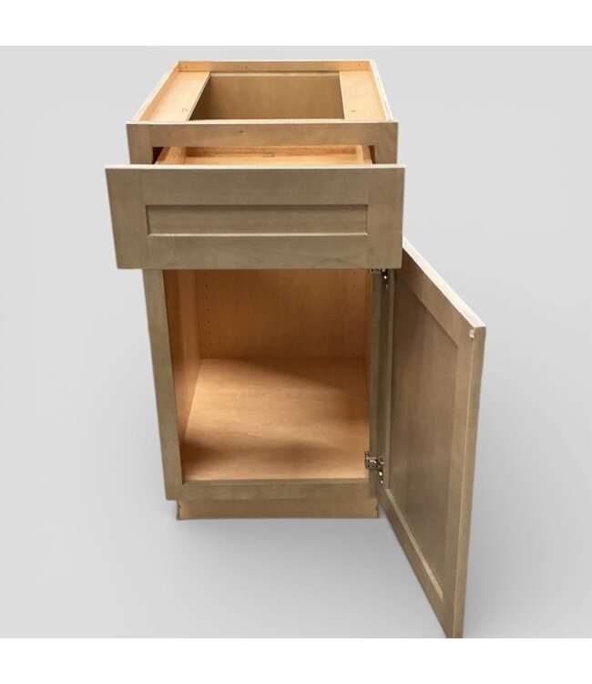 49898 Natural Beech Base Cabinet 18"W