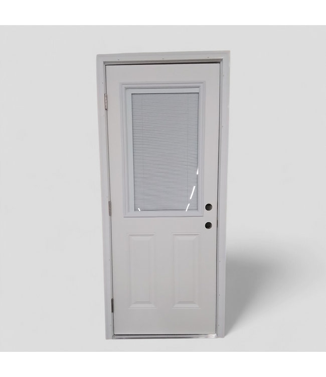 49915 Prehung Front Door with Brickmould 32"W x 80"H