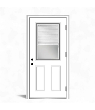 49915 Prehung Front Door with Brickmould 32"W x 80"H