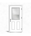 49915 Prehung Front Door with Brickmould 32"W x 80"H