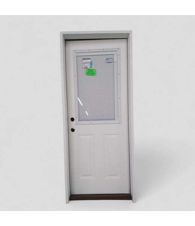 49915 Prehung Front Door with Brickmould 32"W x 80"H
