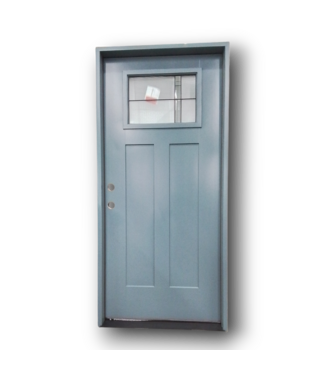 49944 Prehung 1/3 Lite Single Exterior Door 36" x 79.5"