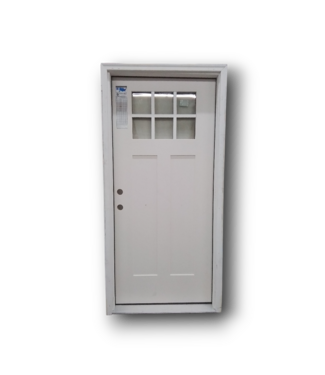 49945 Prehung Front Door with Brickmould 36"W x 79"H