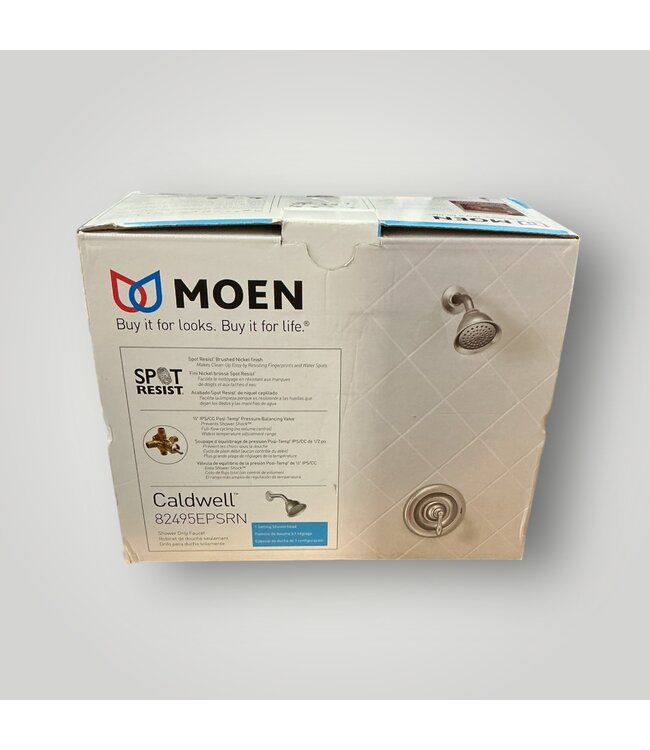 49947 Brushed Nickel 1-Handle Shower Faucet