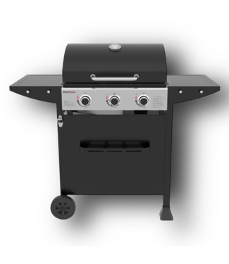 49958 Cart Style 3-Burner Liquid Propane Gas Grill