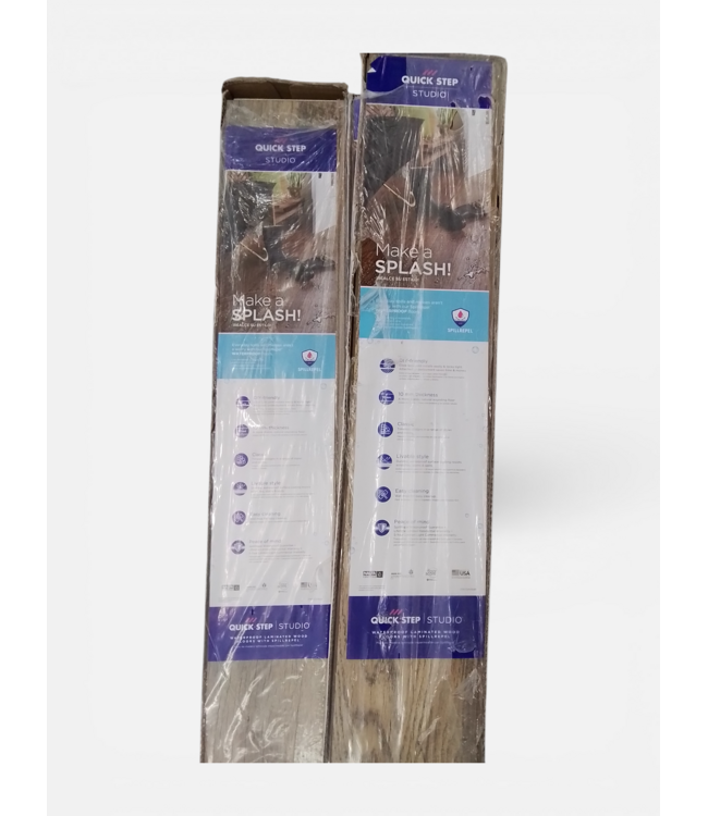 49961 Waterproof Wood Plank Laminate Flooring 80 Sq.Ft.