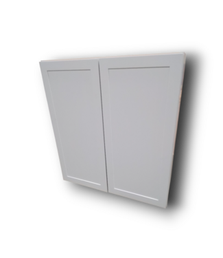 49965 White Recessed Panel Upper Wall Cabinet 36"W