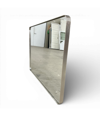 49973 Rectangle Silver Framed Wall Mirror 24"W x 36"H