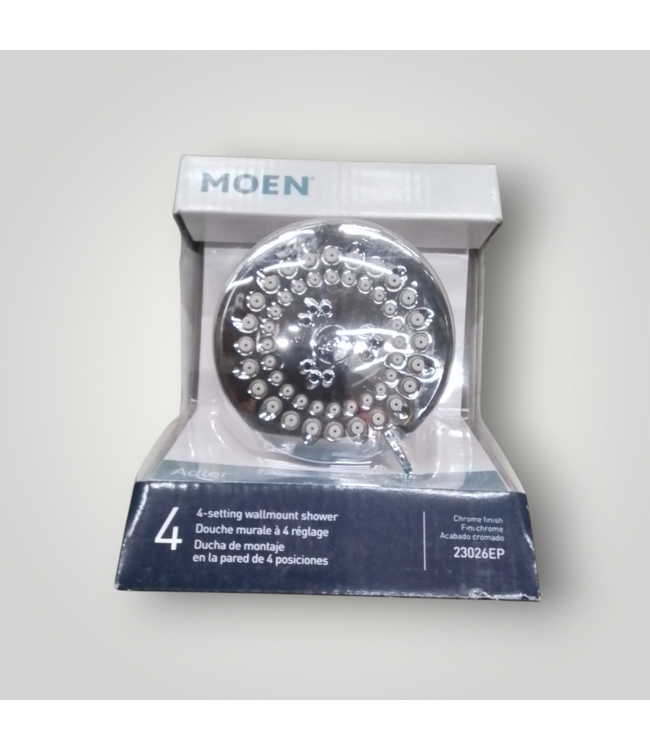 49977 4.0 -Spray Chrome 3.5-in Round Shower Head