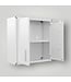 49980 Fortress Wall Mount Steel Garage Cabinet White