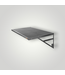 49981 16" Hammered Granite Steel Multipurpose Shelf