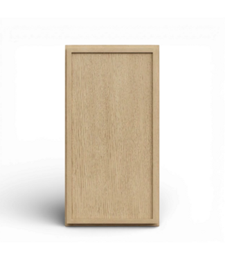 50002 Webster 18" White Oak Wall Cabinet