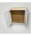 50003 Crisp White Upper Wall Cabinet 30"W