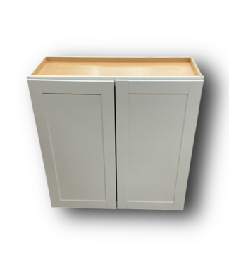 50003 Crisp White Upper Wall Cabinet 30"W