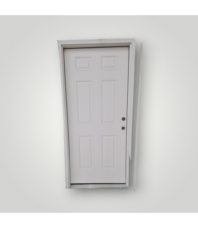 50009 Fiberglass Prehung Front Door 36"W x 80"H