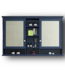 50010 Navy Blue Mirrored Medicine Cabinet