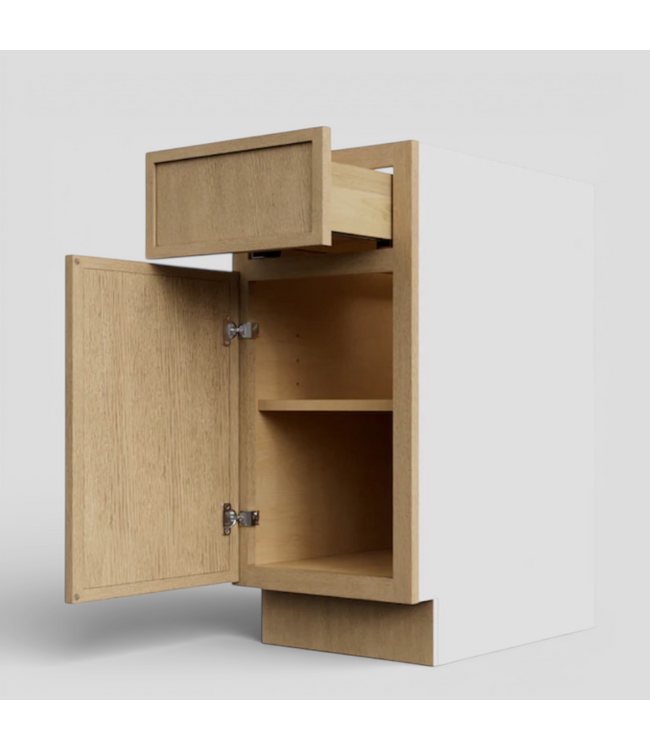 50012 Webster 18"W White Oak Base Cabinet