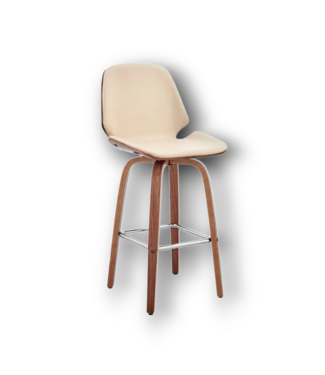 50021 Swivel Wood Bar Stool