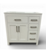 50022 36" White Vanity w/ Top