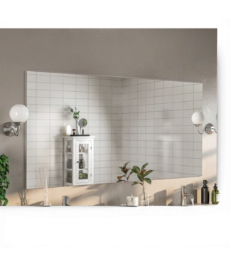 50025 Sleek 60"W x 30"H Rectangle Frameless Mirror