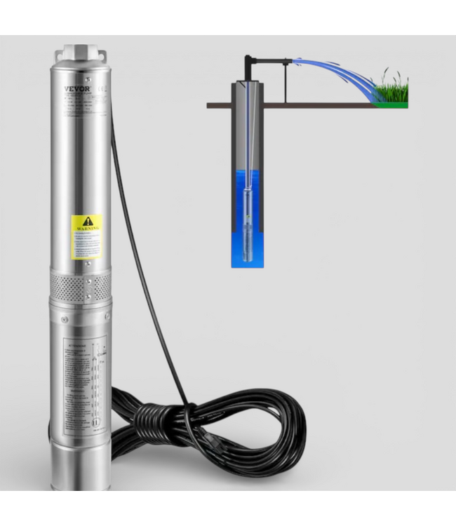 50033 230V Submersible Deep Well Pump