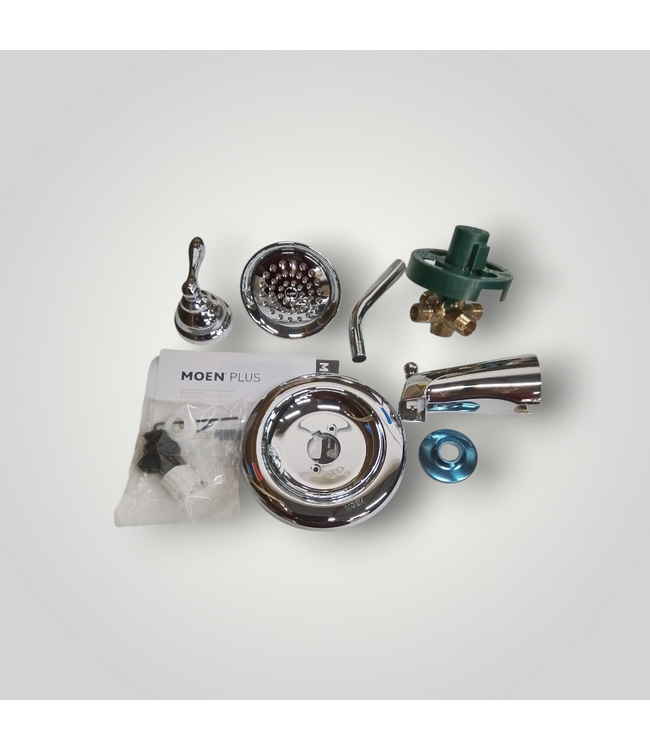 50037 Chrome Bathtub and Shower Faucet with Valve