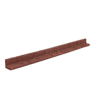 43921 Rubberific Red Rubber Landscape Edging 6 Pack