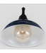 50043 Wallace Farmhouse Light Polished Blue