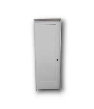 50046 Prehung Interior Single Panel Door 28"W x 80"H