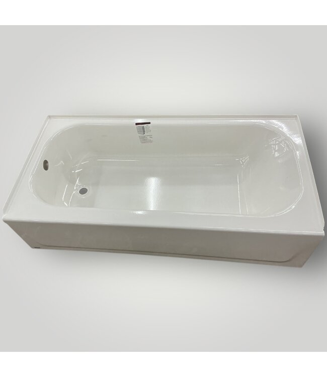 50051 Pro Steel Alcove Soaking Bathtub Left Drain