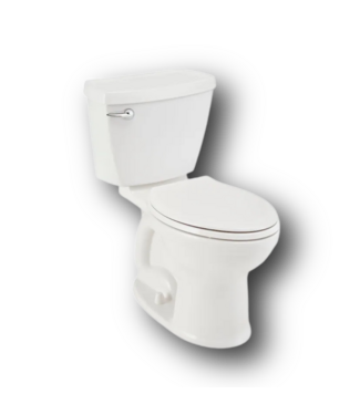 50053 White Elongated 2-pc Toilet