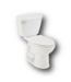 50053 White Elongated 2-pc Toilet