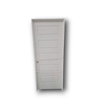 50057 32-in x 80-in 5-panel Prehung Interior Door