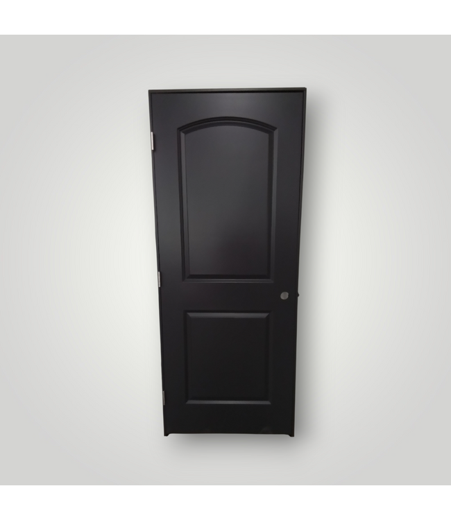 50058 Black Prehung 2-panel Interior Door 32" x 80"