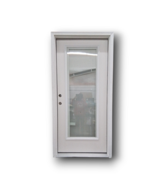 50063 36-in x 80-in Prehung Fiberglass Entry Door