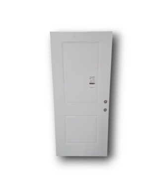 50069 36-in x 79.5-in Steel 2 -Panel Front Door