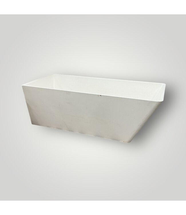 50054 Off-White Sloped Back Bathtub 67"