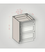 50076 Ready-to-Assemble 3 Drawer Base Cabinet 12"W