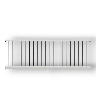 50079 Classic White Composite Deck Rail Kit 8-ft x 3-ft