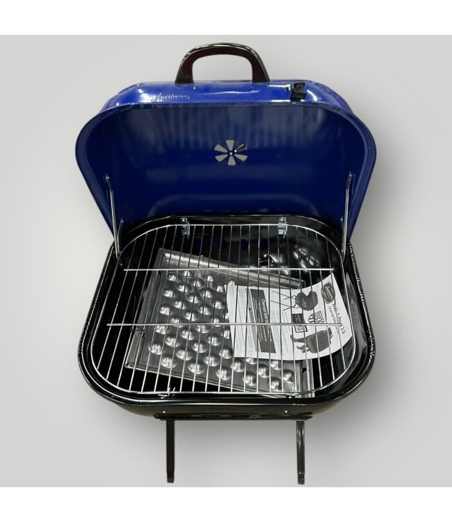 50085 Blue Charcoal Grill