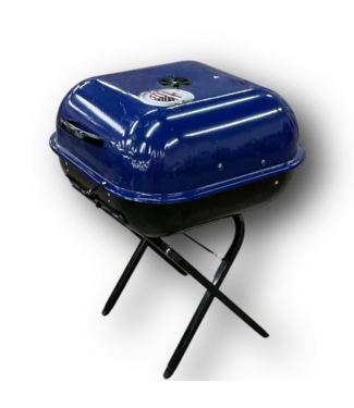 50085 Blue Charcoal Grill