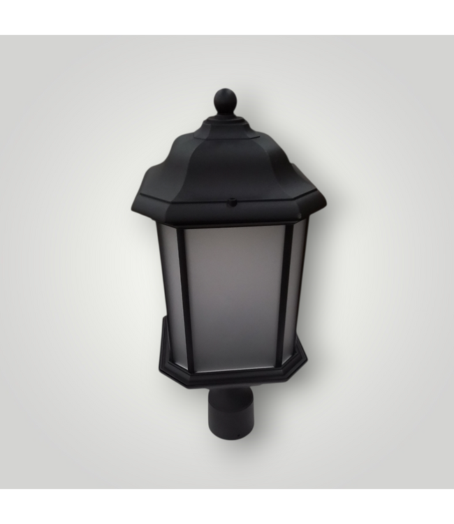 50089 20.25" Black Outdoor Light Post Lantern
